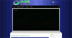 Desktop Screenshot of bigwheellotteryaruba.com